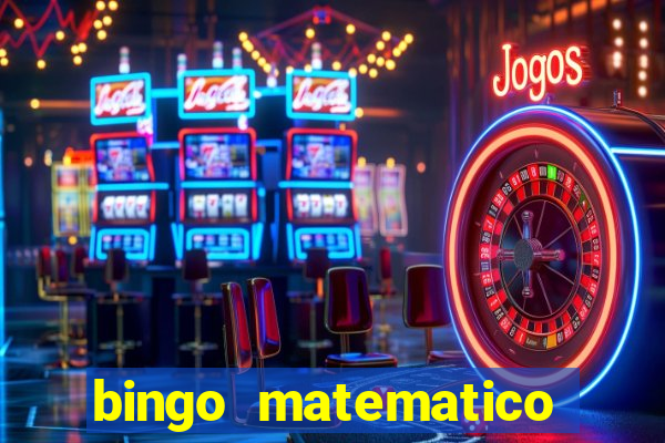 bingo matematico para ensino medio